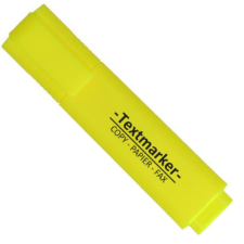 Spirit : Textmarker neon narancssárga szövegkiemelő 1-4mm-es vágott heggyel filctoll, marker
