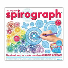 Spirograph Spirográf készlet filcekkel kreatív és készségfejlesztő