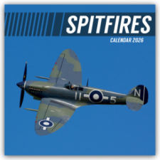  Spitfires - Spitfire 2026 - 16-Monatskalender (Kalendář/Diář) naptár, kalendárium
