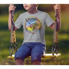  Split Fiction kerek logo gyerek póló