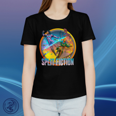  Split Fiction kerek logo női póló