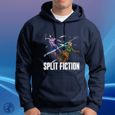 Split Fiction Unisex Kapucnis pulóver ajándéktárgy