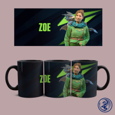  Split Fiction - Zoe bögre (Fekete) bögrék, csészék