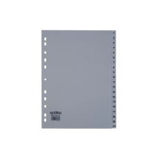 Spoko A4 műanyag regiszter - napok regiszter és tartozékai