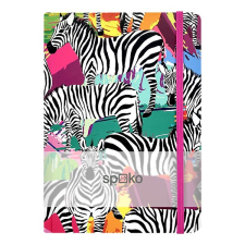 Spoko Jegyzetfüzet vonalas spoko a/5 96 lapos gumis keményfedeles zebra s081511003 füzet