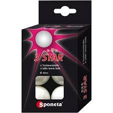 Sponeta Ping-pong labda Sponeta *** 3 star 6 db ( pingponglabda ) asztalitenisz