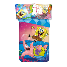 Spongyabob Fun ágyneműhuzat 135×200cm, 80×80 cm lakástextília