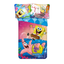 SpongyaBob Fun ágyneműhuzat 135×200cm, 80×80 cm lakástextília