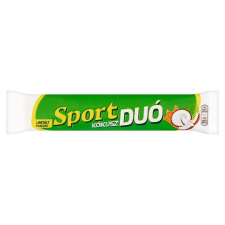 Sport Duó tejcsokoládéval mártott szelet kókuszos, karamellás töltelékkel 60 g csokoládé és édesség