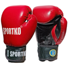 SportKO Boxkesztyű SportKO PK1 piros 12oz boksz és harcművészeti eszköz