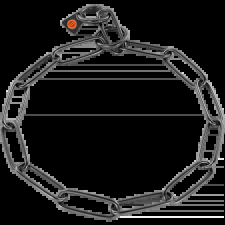 Sprenger fekete rozsdamentes hosszúszemű nyakörv 50/3 cm nyakörv, póráz, hám kutyáknak