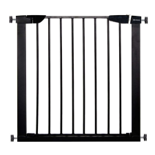 Springos állítható Biztonsági rács 75-82cm #fekete bababiztonság