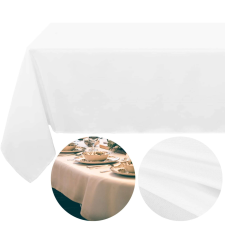 Springos fehér abrosz 140 x 220 cm party kellék