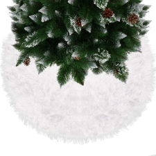 Springos Karácsonyfa alátét 90 cm - fehér karácsonyi dekoráció