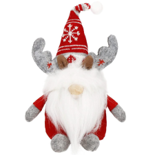Springos Karácsonyi rénszarvas, 27 cm, rénszarvas manó karácsonyi dekoráció