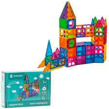 Springos Kg0047 mágneses blokkok 60 db. mágneses építőjáték