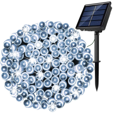 Springos napelemes füzér 100 led karácsonyfa izzósor