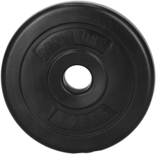 Springos Súlytárcsa 1,22kg - fekete kézisúlyzó