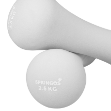 Springos Súlyzó 2x2,2kg #szürke kézisúlyzó