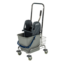 SPRINTUS Felmosókocsi, egy vödör, króm, 27 liter takarító és háztartási eszköz