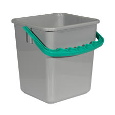 SPRINTUS vödör 4 literes, szürke, fogantyú zöld Purix (301104) takarító és háztartási eszköz