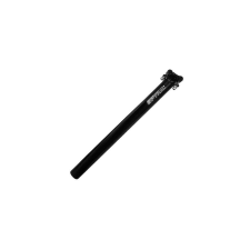 Spyral Analogue alumínium nyeregcső, 27,2x400 mm, két csavaros, egyenes fejjel, fekete nyeregcső