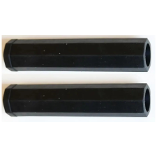 Spyral City Basic hatszögletű gumi markolat, 127 mm-es, fekete kerékpár kormány