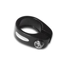 Spyral Robust csavaros nyeregcső bilincs, 31,8 mm, alumínium, fekete nyeregcső