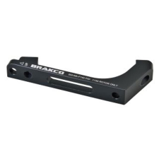 Spyral tárcsafék adapter, első, FM-PM140, alumínium, fekete kerékpár fék