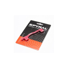 Spyral tárcsafék adapter, első vagy hátsó, PM-PM180, alumínium, piros kerékpár fék