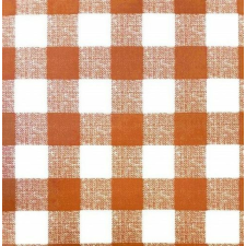 SQUARES ORANGE / narancs szövetkockás 45cm x 15m öntapadós tapéta tapéta, díszléc és más dekoráció