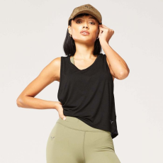 SQUATWOLF Code Mesh Back Crop Tank Black
