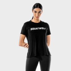 SQUATWOLF Women‘s T-shirt Iconic Onyx - SQUATWOLF
