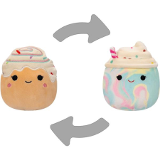 SQUISHMALLOWS 2in1 Kelen a frappé és Rease a fahéjas csiga plüssfigura