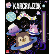  - Squishmallows - Karcrajzok - 8 különleges karcrajz és 8 oldalnyi mókás feladvány gyermek- és ifjúsági könyv