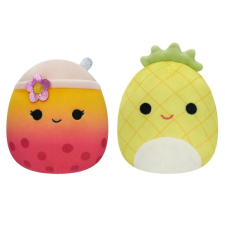 SQUISHMALLOWS Kifordítható bubble tea és ananász plüss figura - 13 cm (SQFP00065) plüssfigura