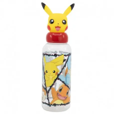 SR 3D MŰANYAG PALACK 560 ML Pokémon Pikachu kulacs, kulacstartó