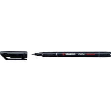 STABILO Alkoholos filctoll, 0,4 mm, Stabilo OHPen S, fekete filctoll, marker