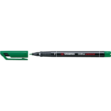 STABILO Alkoholos marker, 0, 7 mm, STABILO "OHPen F", zöld filctoll, marker