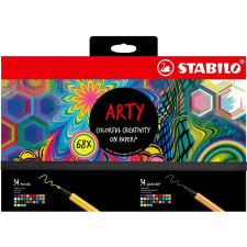 STABILO ARTY - 68 ks - jemné linery a prémiové vláknové fixy filctoll, marker