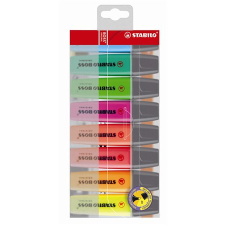 STABILO Boss 2-5mm Szövegkiemelő készlet - 8 szín filctoll, marker
