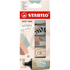 STABILO BOSS MINI Naturevibes - 5 szín filctoll, marker