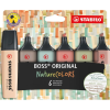 STABILO Boss Original NatureColors 2-5 mm Szövegkiemelő - Vegyes színek (6 db)