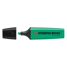 STABILO BOSS ORIGINAL szövegkiemelő 1 dB Vésőhegyű Türkizkék (70/51) filctoll, marker