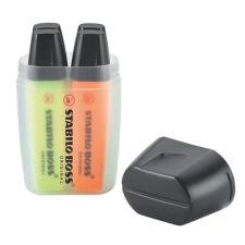 STABILO BOSS ORIGINAL szövegkiemelő 5 dB Vésőhegyű Többszínű (7004-3) filctoll, marker