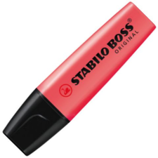 STABILO : BOSS Original szövegkiemelő piros színben 2-5mm-es filctoll, marker