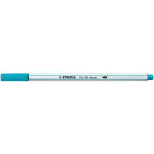 STABILO Ecsetirón, STABILO "Pen 68 brush", babakék filctoll, marker