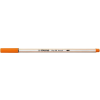 STABILO Ecsetirón, STABILO "Pen 68 brush", élénknarancs