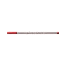 STABILO Ecsetirón, STABILO \"Pen 68 brush\", vörös filctoll, marker