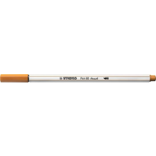 STABILO Ecsetirón, STABILO &quot;Pen 68 brush&quot;, okkersárga filctoll, marker